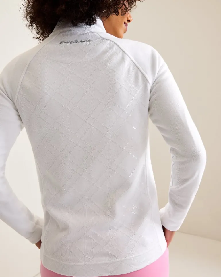 Aruba Diamond Days Embroidered Full-Zip Sweatshirt