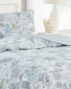 Beach Bliss 2-Piece Twin Quilt Set