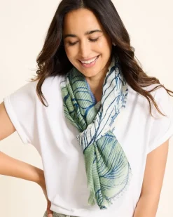Block Bouquet Wrap Scarf