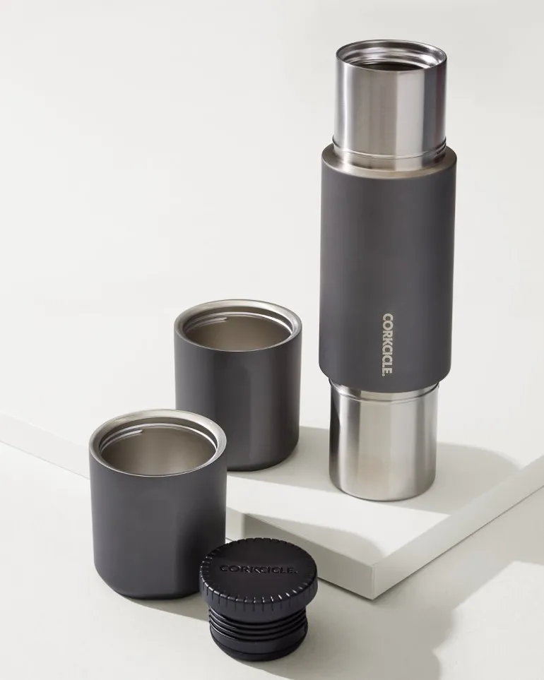 Corkcicle® 36-oz. Travel Thermos With Built-In Cups