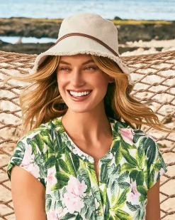 Fringed Bucket Hat