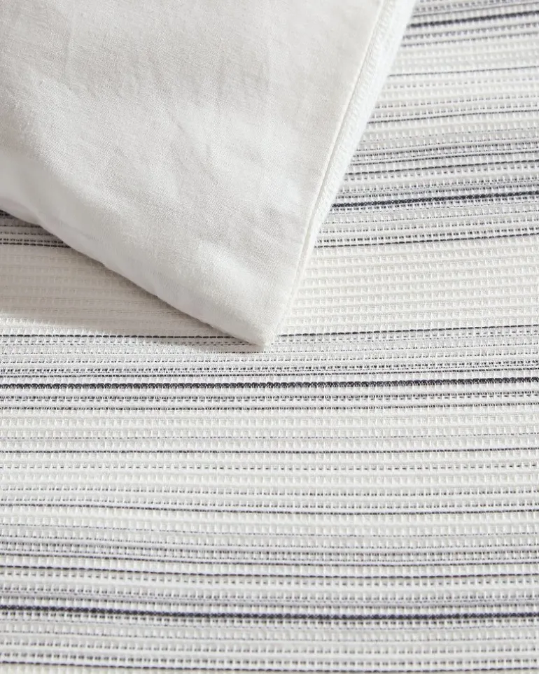 Island Micro Waffle 4-Piece Full/Queen Comforter Set