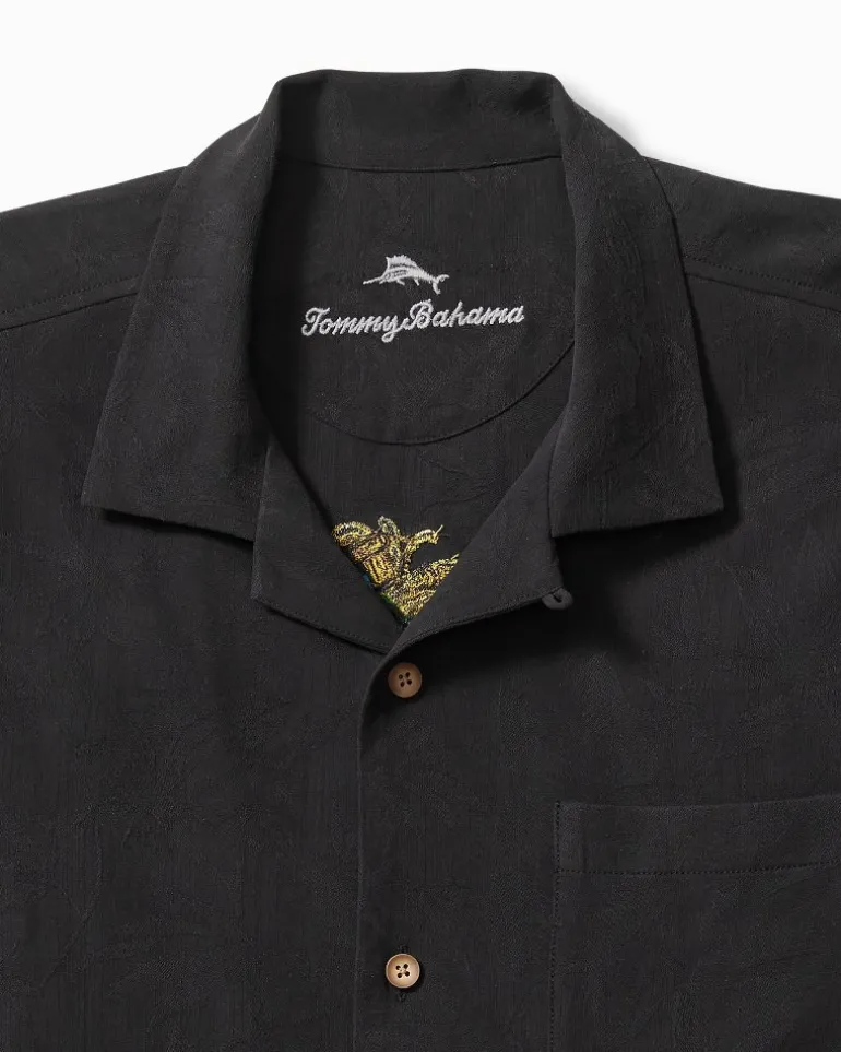 Let's Get It Poppin' Silk Camp Shirt
