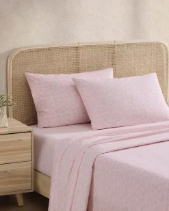 Lovely Palms 4-Piece Queen Sheet Set