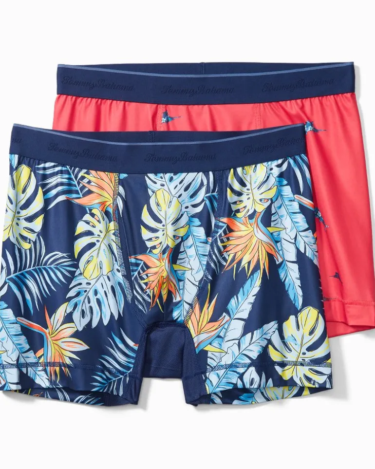 Mesh Tech Print Boxer Briefs — 2-Pack