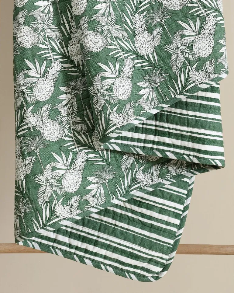 Pineapple Venture 3-Piece Full/Queen Quilt Set