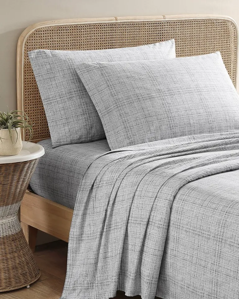 Raffia Linen King Sheet Set