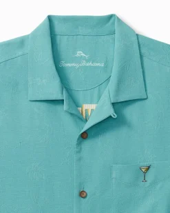 Retro Lounge Silk Camp Shirt