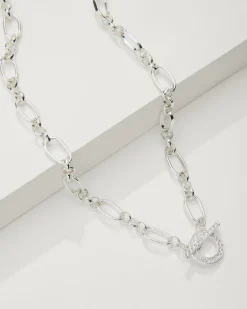 Sanibel Island Crystal Link Necklace