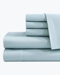 Solid Sateen 6-Piece Queen Sheet Set