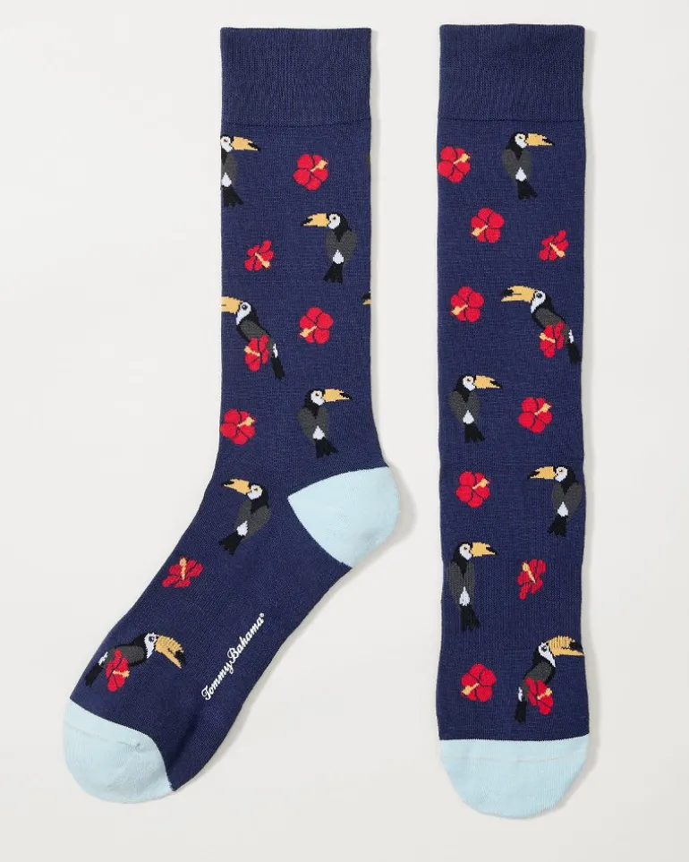 Toucan Beak-Cation Socks