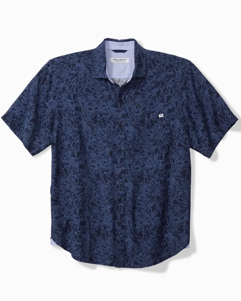 Veracruz Cay Paradise Pajaro Short-Sleeve Shirt