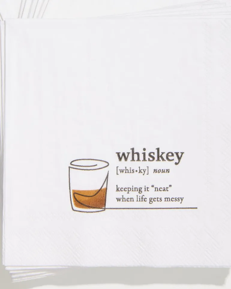 Whiskey Cocktail Napkins